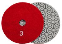 Алмазные гибкие шлифовальные круги Ромашкка Pads 3-STEP D100 №3