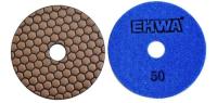 Алмазные гибкие шлифовальные круги EHWA Hexagonal Pads 7-STEP №50 100D
