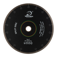 Диск алмазный отрезной сплошной SPLIT DISC 250*32/25,4*1,6 мм гранит мокрый рез TECH-NICK Диск алмазный отрезной сплошной SPLIT DISC 250*32/25,4*1,6 мм гранит мокрый рез TECH-NICK
