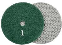 Алмазные гибкие шлифовальные круги Гайка мини Pads 5-STEP D100 №1